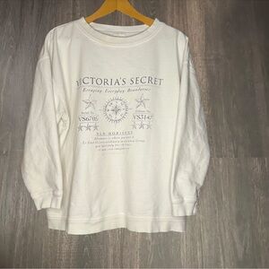 Victoria’s Secret Graphic Sweatshirt by Moda Int’l | Size M/L